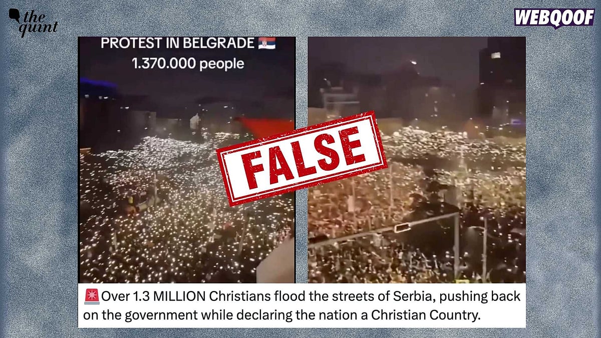 <div class="paragraphs"><p>The post claims that Christians in Serbia are protesting to demand that the country be declared a Christian nation.</p></div>