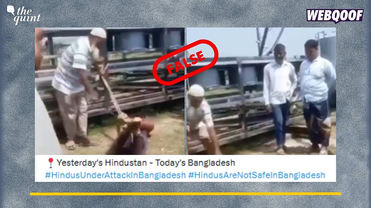 <div class="paragraphs"><p>Fact-Check: This video is from March 2025 and it shows two Muslims being attacked in Bangladesh.</p></div>