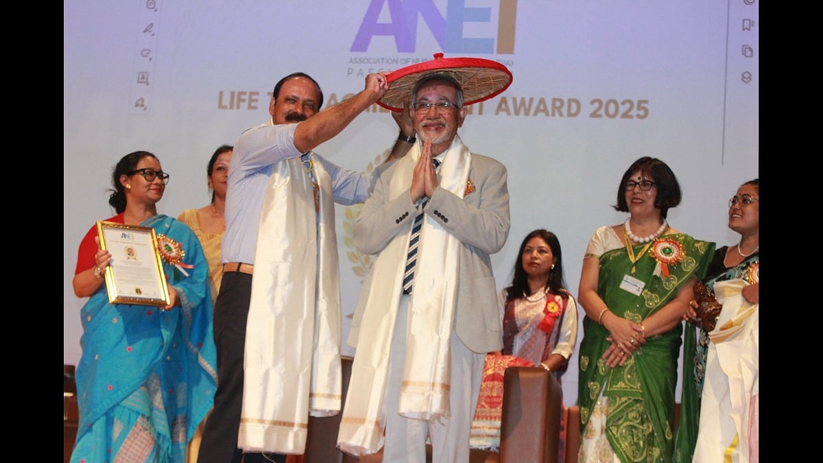 <div class="paragraphs"><p>Dr. Nomal Chandra Borah, Founder – GNRC Universal Health Mission and GNRC Group of Hospitals conferred with dual&nbsp;Lifetime Achievement Award</p></div>