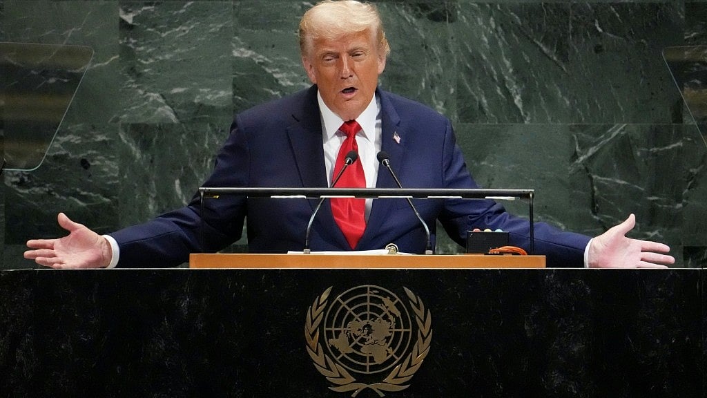 <div class="paragraphs"><p>Speaking before the General Assembly in September 2025, Trump delivered a scathing broadside against the United Nations, saying it was 'not even coming close to living up' to its potential.</p></div>