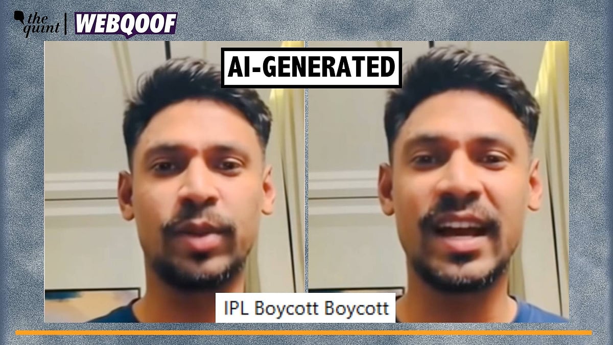 <div class="paragraphs"><p>Fact-Check | The video of Bangladeshi cricketer Mustafizur Rahman is AI-generated.</p></div>