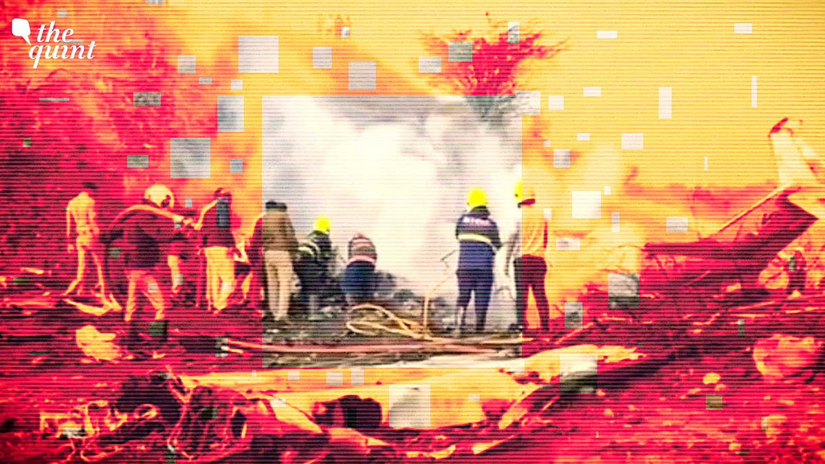 <div class="paragraphs"><p>CCTV footage from a camera installed at nearby Gojubavi village gram panchayat office showed the aircraft banking steeply to the left before slamming into the ground near threshold of Runway 11.</p></div>