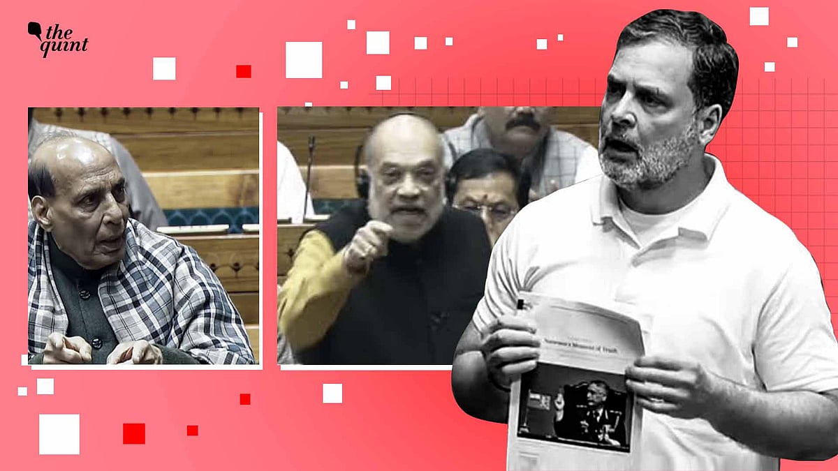 <div class="paragraphs"><p>The casualty was freedom of speech, with neither Leader of the Opposition (LoP) <a href="https://www.thequint.com/news/webqoof/ai-generated-photo-of-rahul-gandhi-talking-to-the-media-viral-as-real-fact-check">Rahul Gandhi</a> nor Prime Minister <a href="https://www.thequint.com/news/breaking-news/modi-condemns-gaddar-remark-rajya-sabha-uproar">Narendra Modi</a> being allowed to speak in what is the first major debate of the crucial Budget session.</p></div>