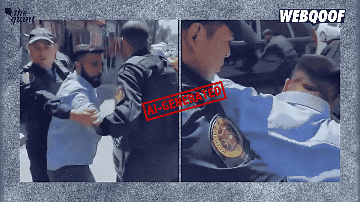 <div class="paragraphs"><p>A video is being shared on social media with the claim that it shows an Indian national being detained in Tehran. </p></div>