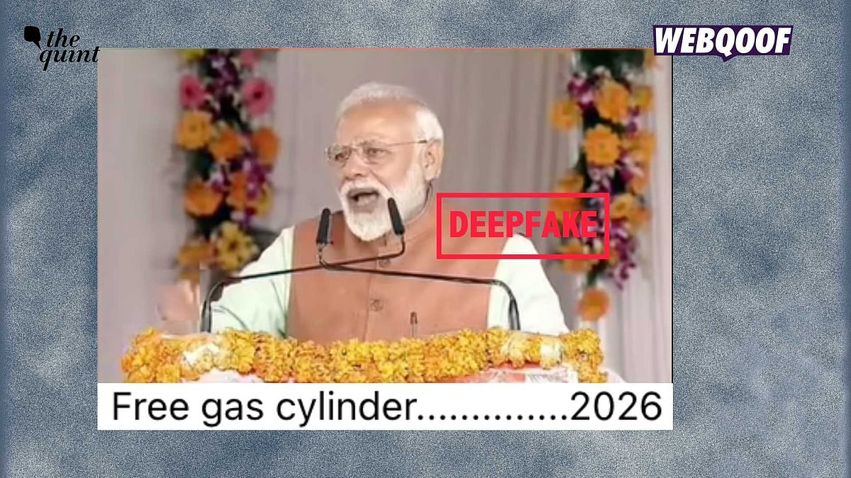 <div class="paragraphs"><p>A deepfake is being shared to falsely claim that the government is giving out free gas cylinders amid the ongoing LPG shortage.</p></div>