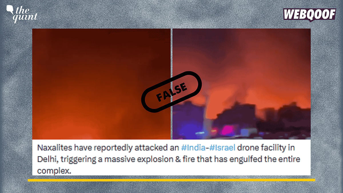 <div class="paragraphs"><p>Fact-Check: This video shows a fire incident in Machli Mandi, Uttam Nagar, Delhi. </p></div>