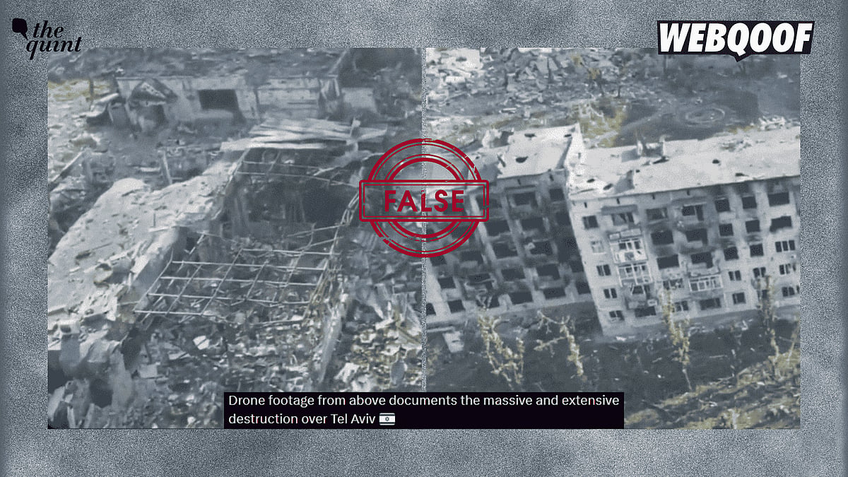 <div class="paragraphs"><p>An old video of the destruction in Bakhmut, Ukraine, is being circulated with the false claim that it shows the devastating condition in Tel Aviv, Israel. </p></div>