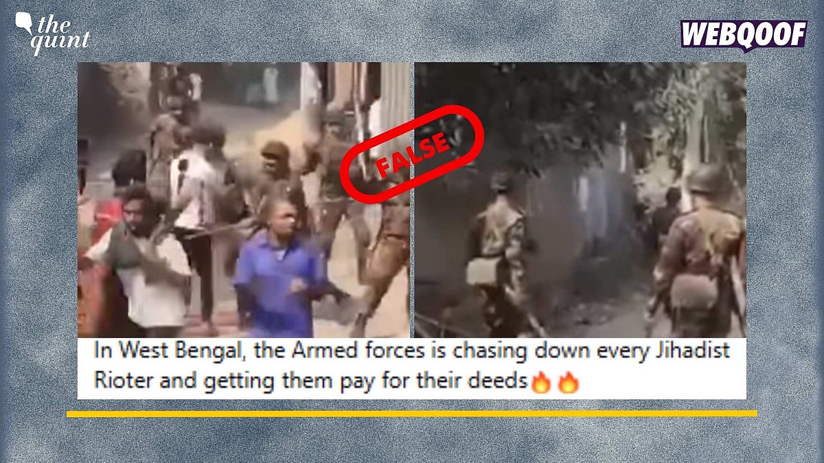<div class="paragraphs"><p>Fact-Check: This video is from Bangladesh and not West Bengal, as claimed. </p></div>