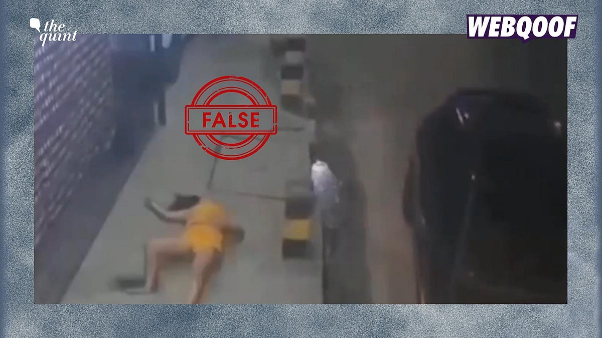 <div class="paragraphs"><p>A video of a woman falling out of a car in Brazil has been going viral on social media with the false claim that it is of a woman in Faridabad. </p></div>