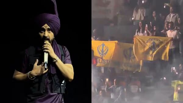 <div class="paragraphs"><p>Diljit Dosanjh halted his concert in Calgary, Canada, after noticing a group of attendees waving pro-Khalistan flags</p></div>