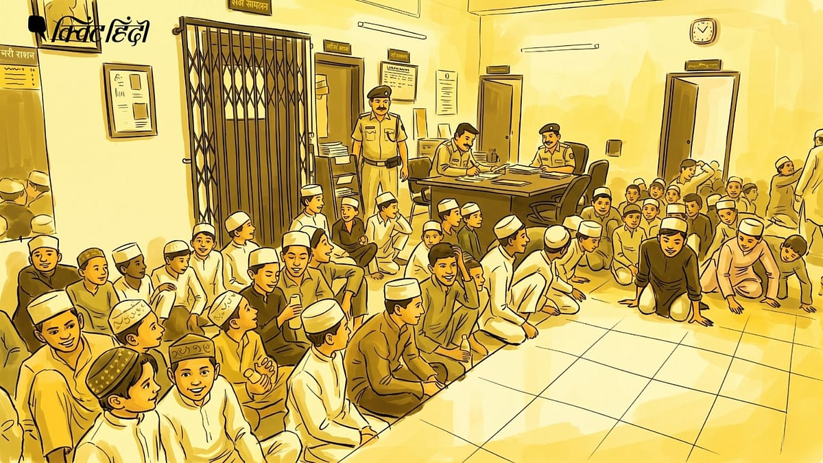 <div class="paragraphs"><p>मदरसा के बच्चों को मध्य प्रदेश के कटनी में ट्रेन से उतारा</p></div>