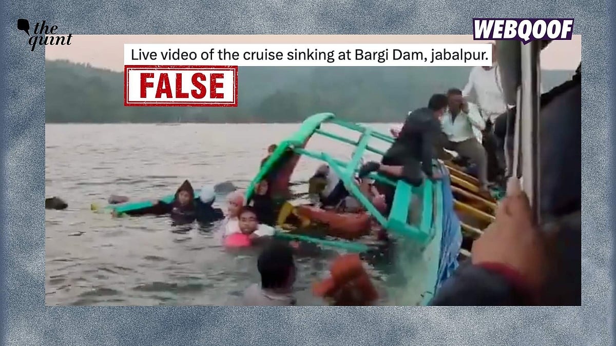 <div class="paragraphs"><p>An old video from Bangladesh is being shared with the false claim that it shows real visuals of the Bargi Dam cruise accident in Jabalpur, Madhya Pradesh.</p></div>