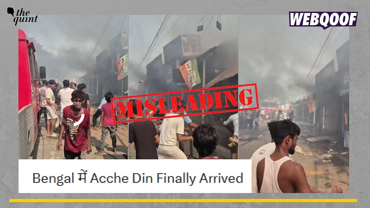 <div class="paragraphs"><p>The video has been online since April 2026 and predates the West Bengal election results. </p></div>