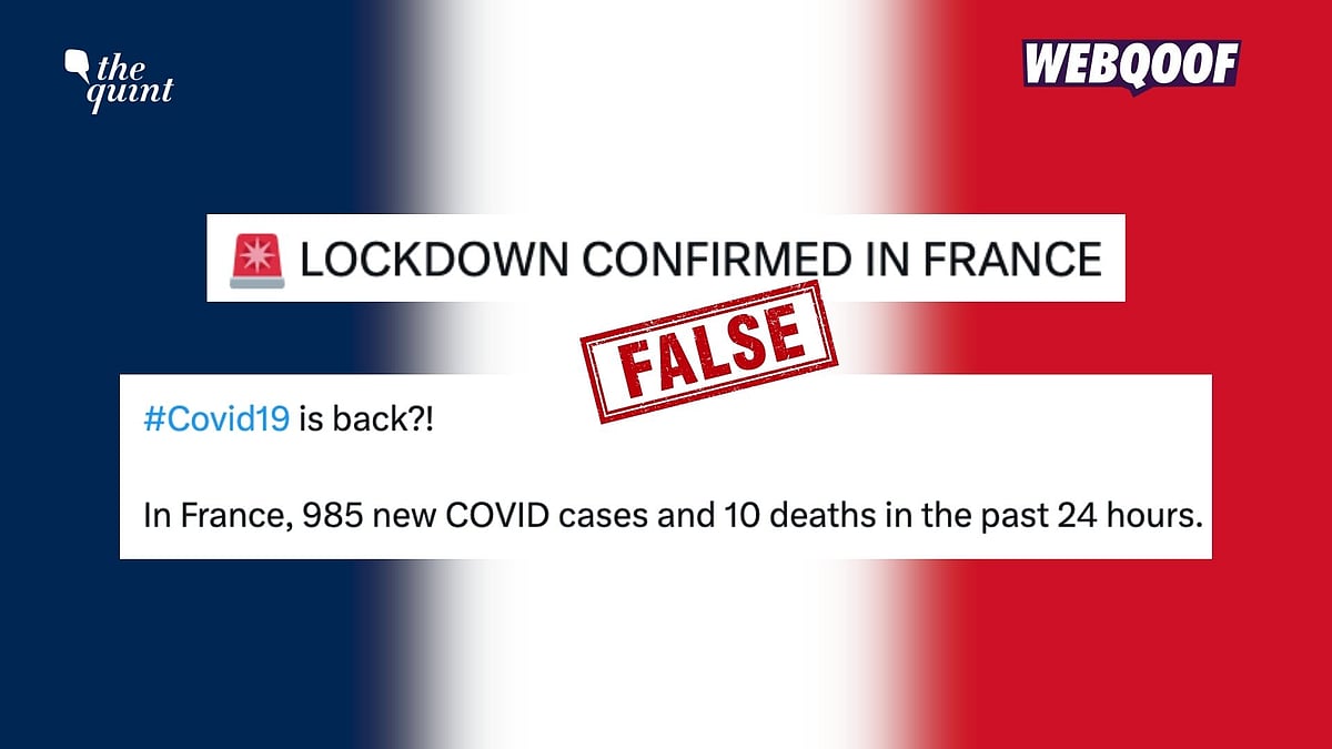 <div class="paragraphs"><p>Social media users are sharing posts which falsely claim that France has imposed a lockdown in view of rising COVID-19 cases.</p></div>