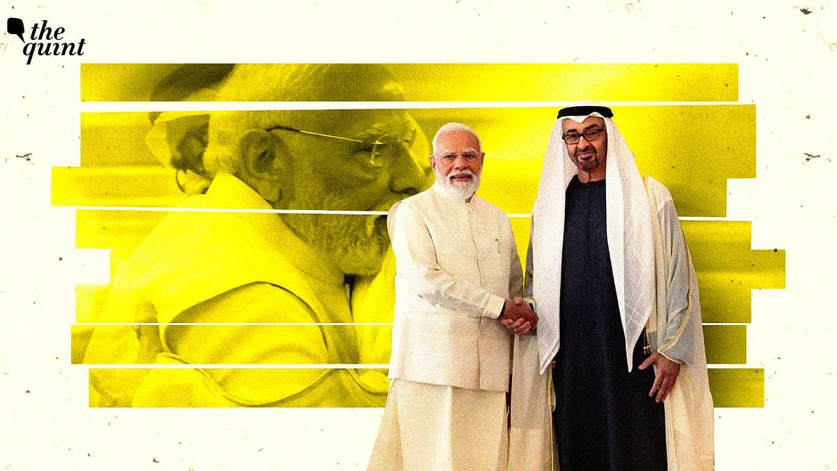 <div class="paragraphs"><p>Even as the BRICS' foreign ministers meet in Delhi could not produce a joint statement because of the bickering between the UAE and Iran, PM Modi in Abu Dhabi said, "We condemn the attacks on the UAE,” in his opening remarks.</p></div>