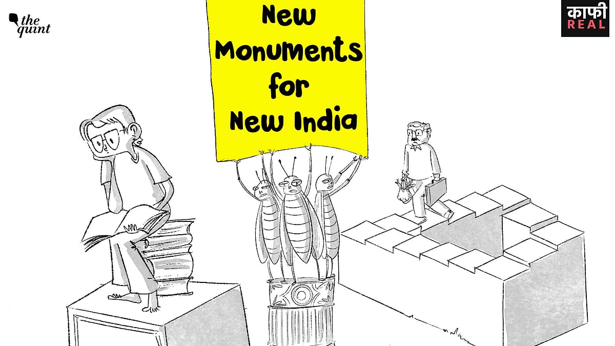 <div class="paragraphs"><p>Today’s new India needs new monuments. And going by the recent news events, there are few better candidates than a memorial for the victims of paper leaks, another for its "lazy and unemployed" youth, and of course a grand tribute to the middle class supposedly climbing the economic ladder!</p></div>