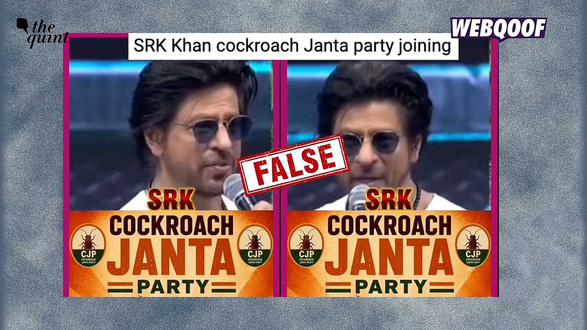 <div class="paragraphs"><p>AI-generated audio is being shared to falsely claim that Bollywood actor Shah Rukh Khan said he would join the Cockroach Janta Party.</p></div>