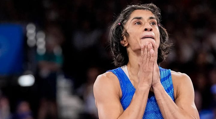 <div class="paragraphs"><p>Vinesh Phogat’s Asian Games Hopes Dashed After Semifinal Loss</p></div>