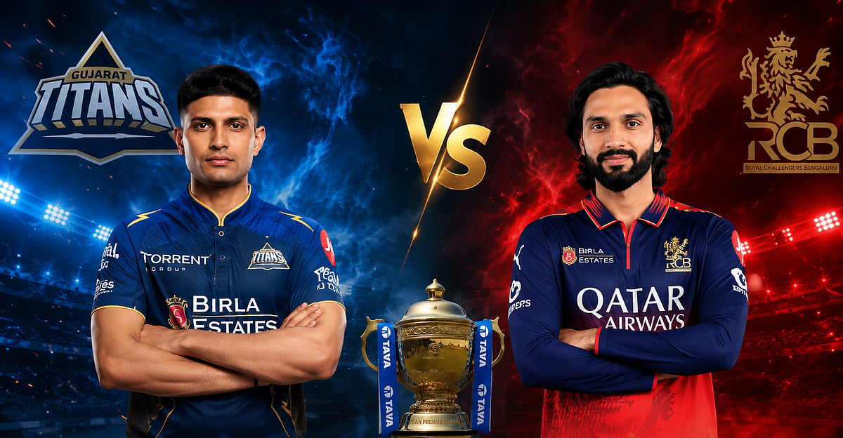 <div class="paragraphs"><p>Royal Challengers Bengaluru and Gujarat Titans will contest the Indian Premier League 2026 final at the Narendra Modi Stadium in Ahmedabad on 31 May 2026.</p></div>