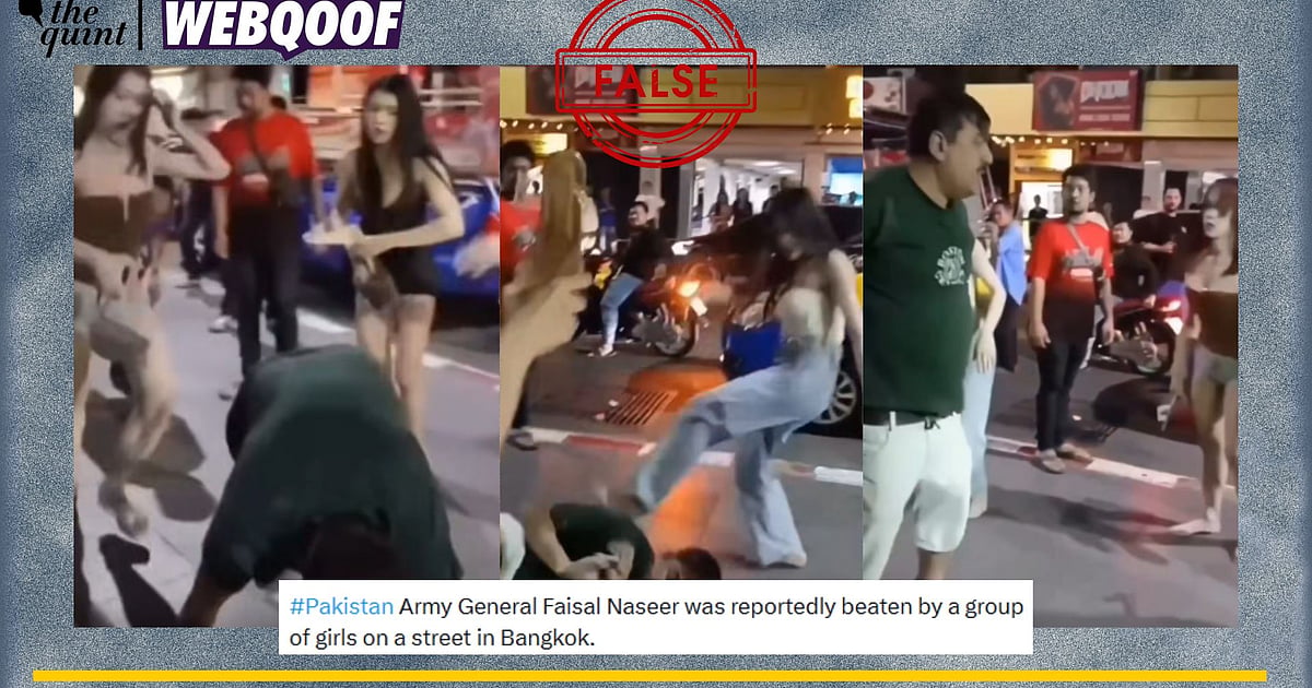 Does This Video Show Pakistan ISI's Faisal Naseer Being Beaten in Thailand? No!