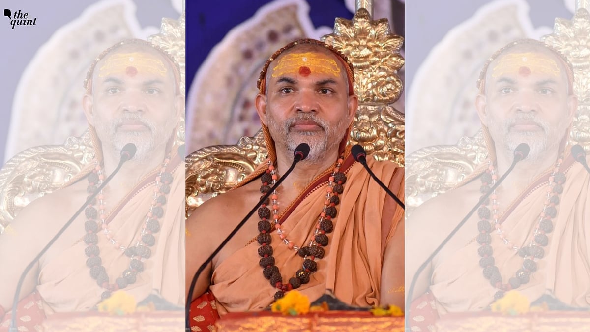 <div class="paragraphs"><p>Swami Avimukteshwaranand Criticises Ram Temple FIR, Calls BJP's Hindutva 'Fake'</p></div>