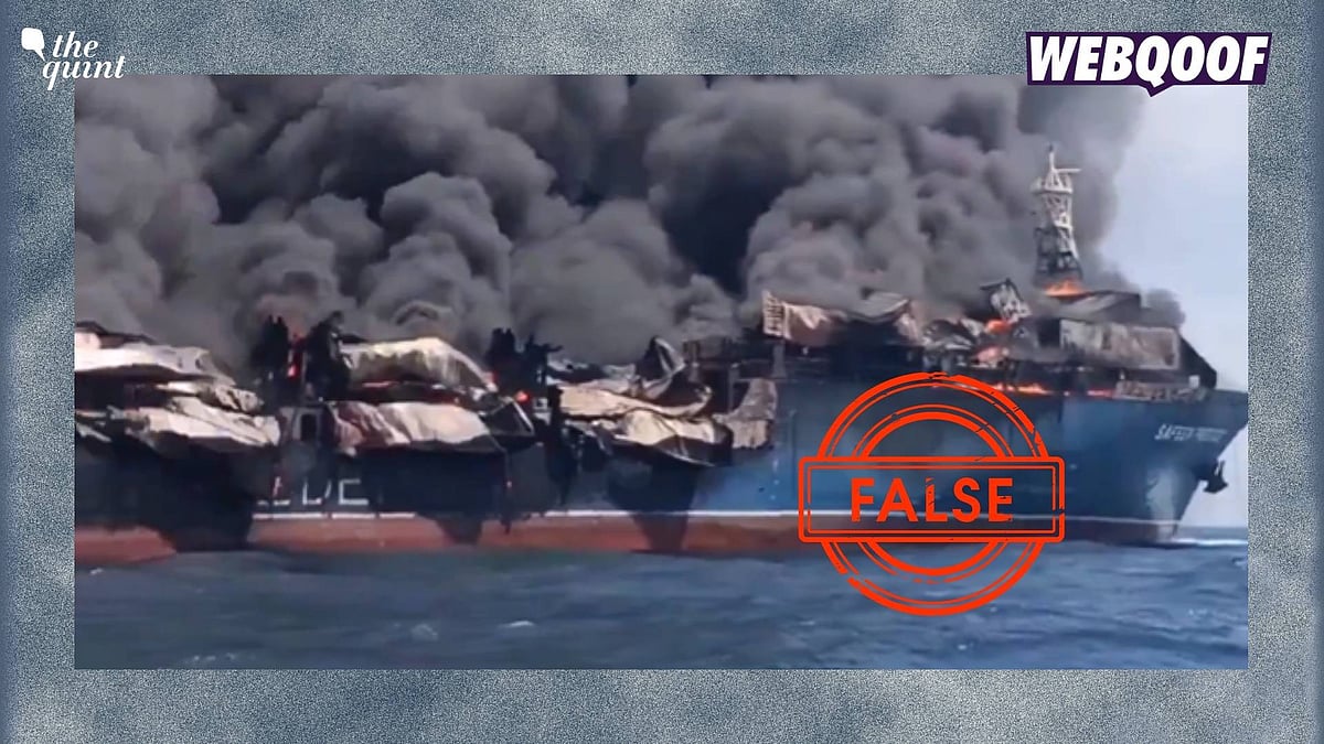 <div class="paragraphs"><p>A video of a vessel being struck is going viral on the internet, falsely claiming to show a Singaporean&nbsp;ship that was struck in an Iranian attack.&nbsp;</p></div>