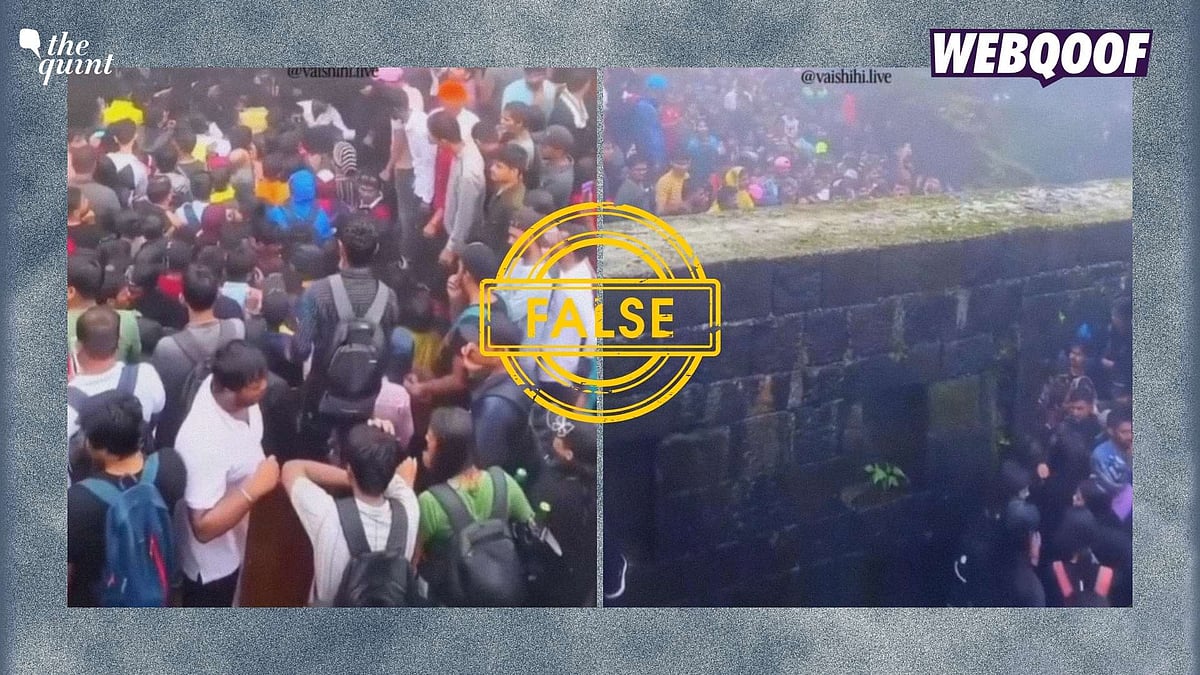 <div class="paragraphs"><p>A video is going viral on the internet, falsely claiming to show visitors rushing to Lohagad Fort following the Ketan Agarwal murder case. </p></div>