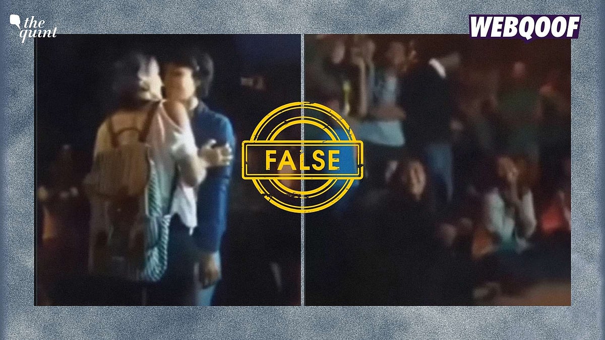 <div class="paragraphs"><p>A video is being widely circulated, falsely claiming to show people kissing at the Cockroach Janta Party protest in Jantar Mantar.</p></div>