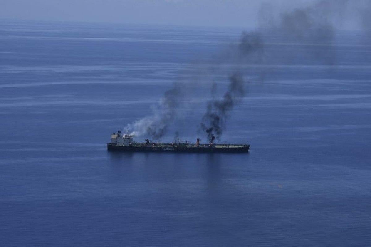 <div class="paragraphs"><p>The war involving Iran has escalated further, with Ukrainian President Volodymyr Zelenskyy saying that Kyiv struck an Iranian vessel in the Caspian Sea.</p></div>