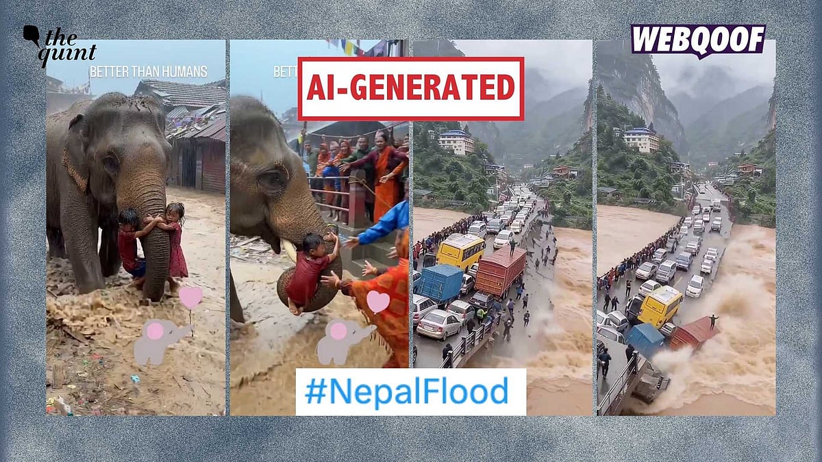 <div class="paragraphs"><p>A set of AI-generated videos are being shared to falsely claim that they show authentic visuals from the recent Nepal floods.</p></div>