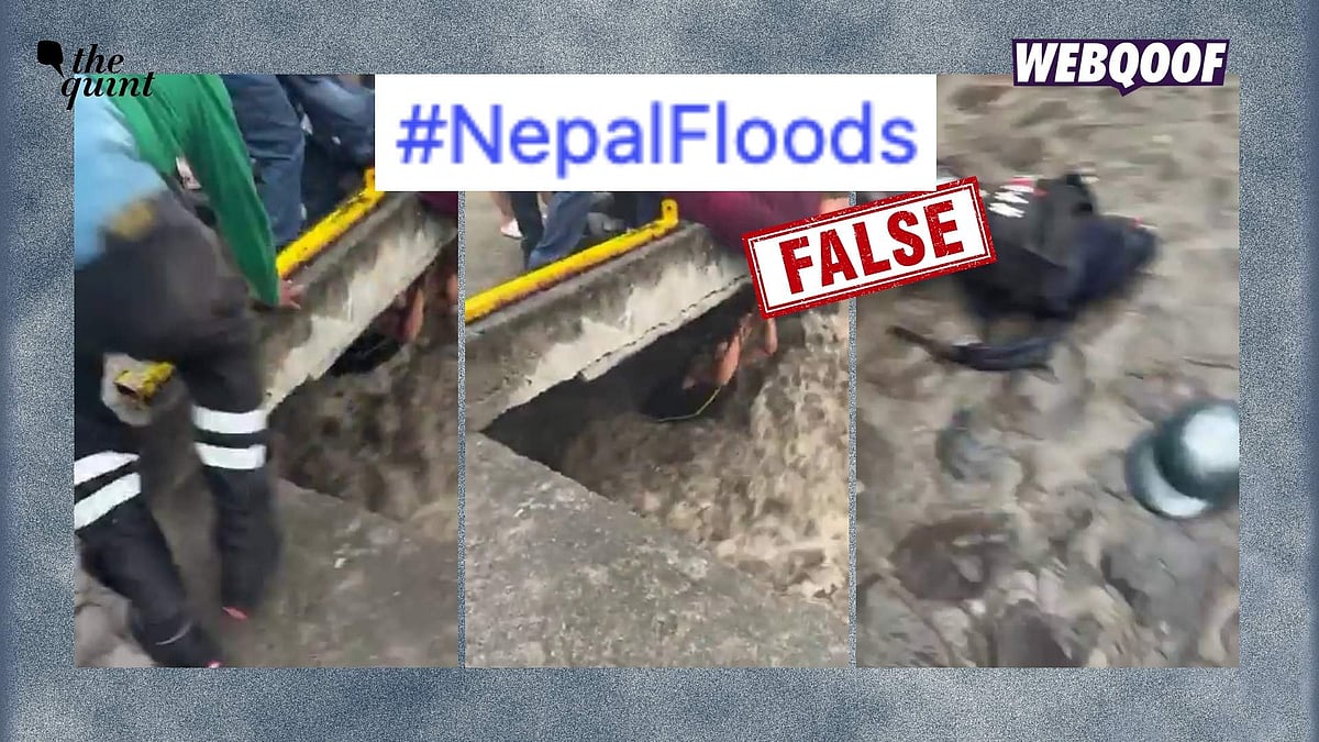 <div class="paragraphs"><p>A video from Mexico is being shared to falsely claim that it shows a man being washed away during the Nepal floods.</p></div>