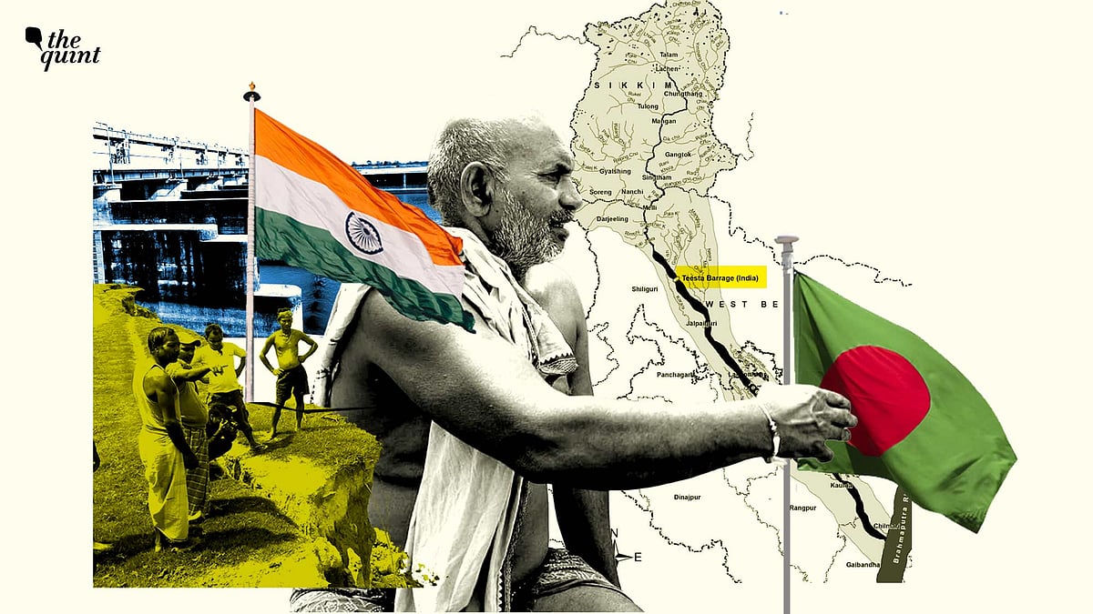 <div class="paragraphs"><p>India and <a href="https://www.thequint.com/opinion/bjp-victory-india-bangladesh-relations-could-fundamentally-change">Bangladesh</a> share 54 rivers, including Ganga and Teesta. Amid the recent diplomatic frost between the neighbours, the issue of river sharing has yet again become an icy wedge.</p></div>