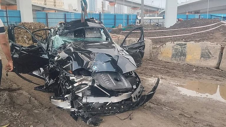 <div class="paragraphs"><p>Three students were killed and one critically injured after a BMW crashed into a divider and plunged nearly 75 feet on Mumbai’s Coastal Road early on 20 September 2026.</p></div>