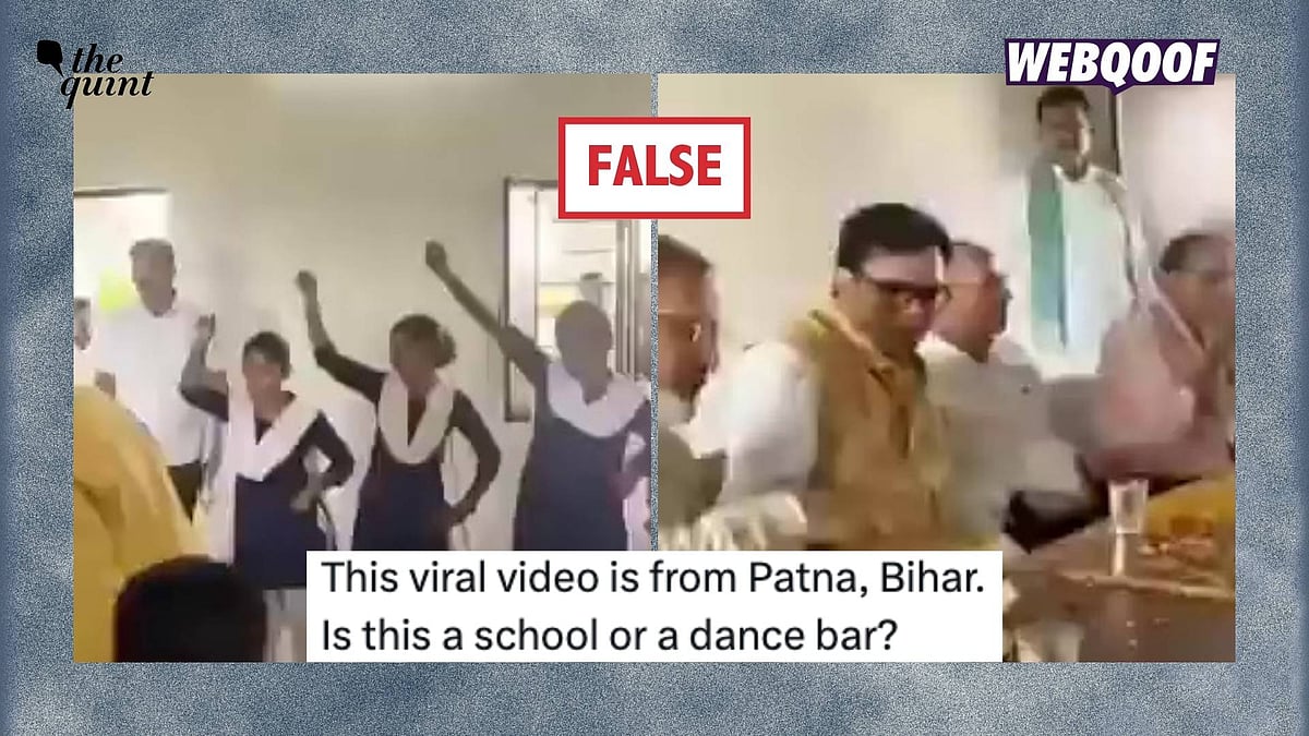 <div class="paragraphs"><p>An edited video is being shared to falsely claim that it shows schoolgirls dancing to a Bollywood song in Patna, Bihar.</p></div>