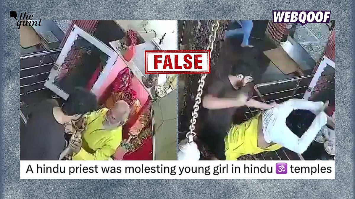 <div class="paragraphs"><p>A video of a Hindu priest being assaulted is being shared with the false claim that he was assaulted for molesting a minor.</p></div>