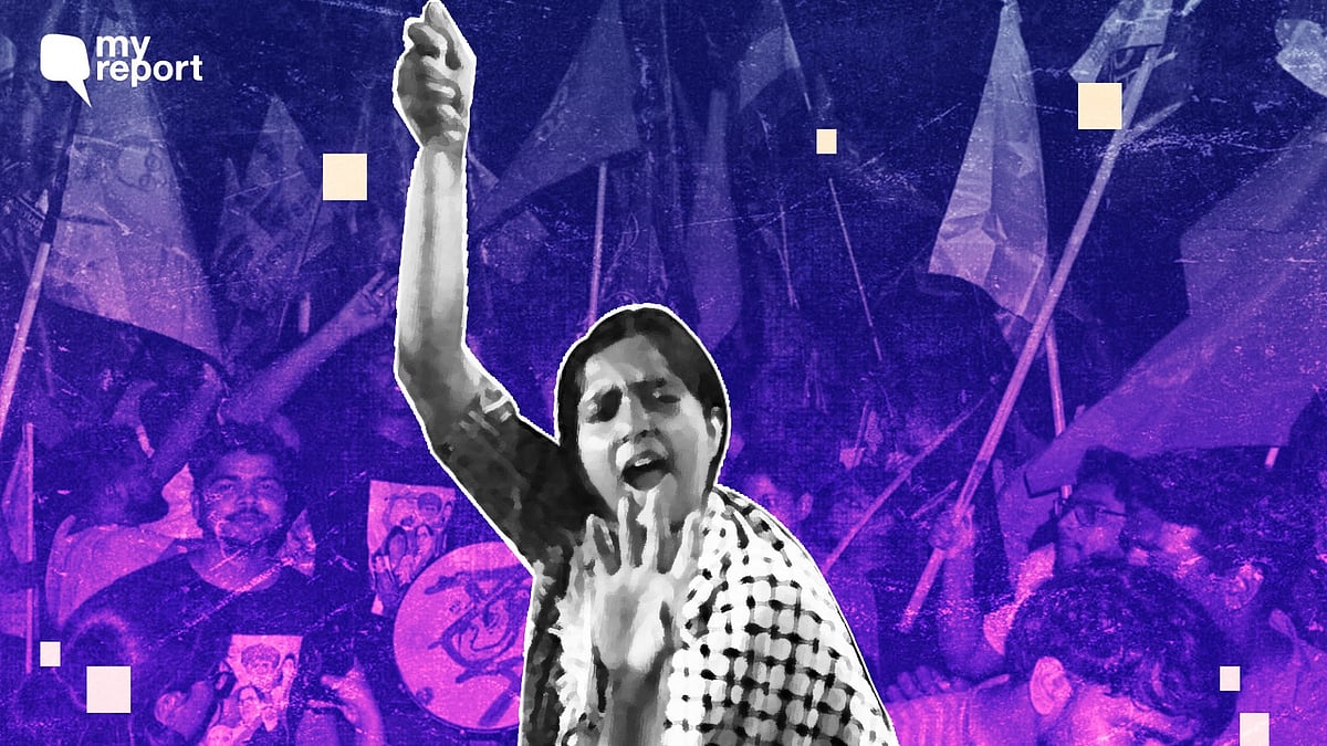 <div class="paragraphs"><p>SFI’s Dilshada Raihan defeated ABVP-SLVD’s Naresh P for the president’s post in the University of Hyderabad student union elections.</p></div>