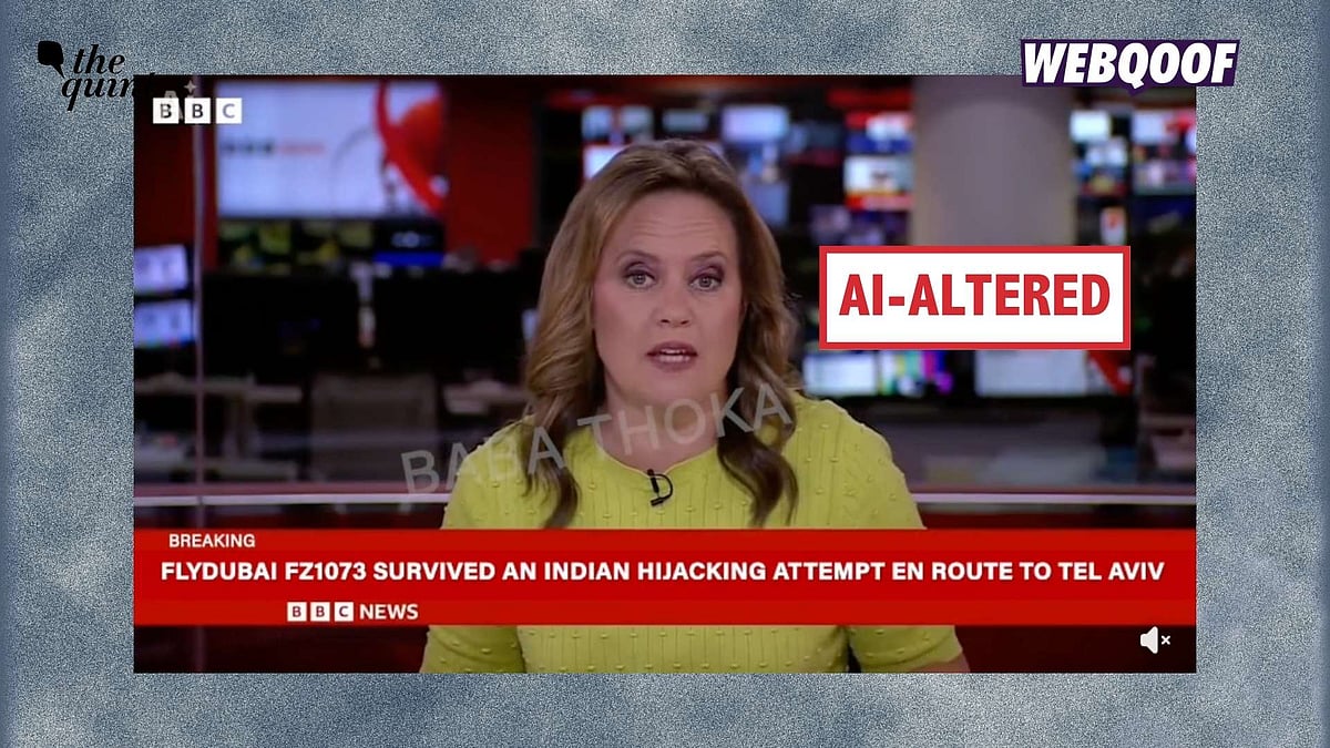 <div class="paragraphs"><p>An AI-altered video claiming to show a BBC report about the flydubai attacker being an Indian national named Raghav Menon has gone viral on social media.</p></div>
