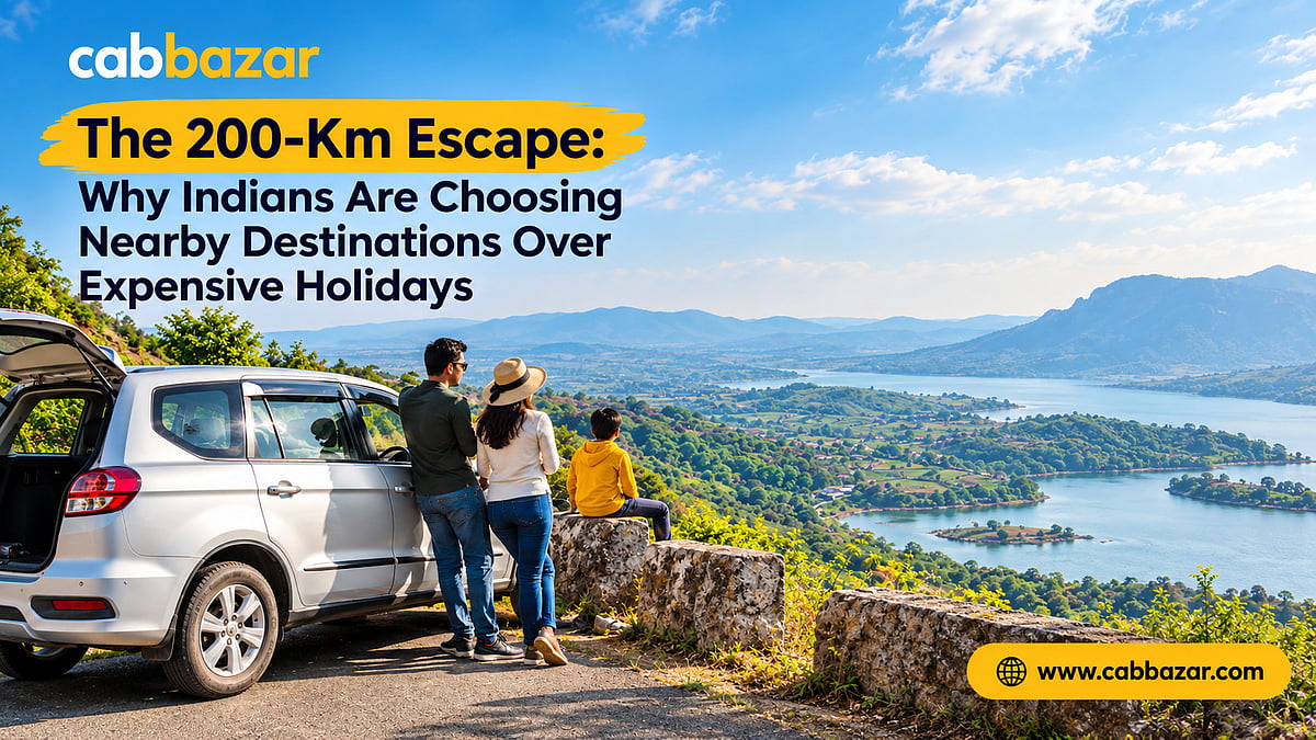 <div class="paragraphs"><p>The 200-Km Escape: Why Indians Are Choosing Short Road Trips</p></div>