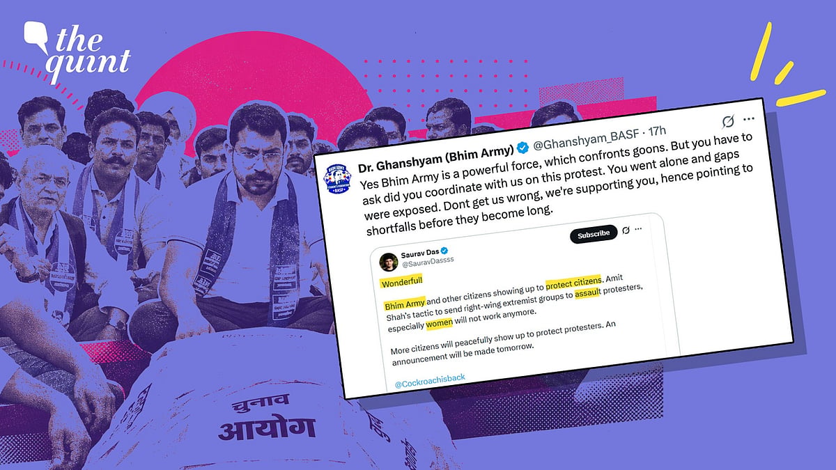 <div class="paragraphs"><p>Bhim Army was more or less missing from the 10-11 October protests in Delhi, when thousands of people, including mediapersons and lawyers, were reportedly detained.</p></div>