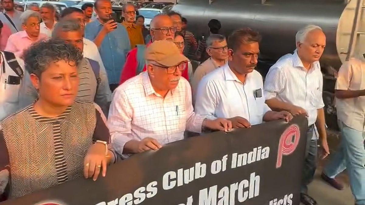 <div class="paragraphs"><p>'Deshbhakti Aa Rahi Hai?': Journalists Hold Public Meeting Against Delhi Police Brutality</p></div>