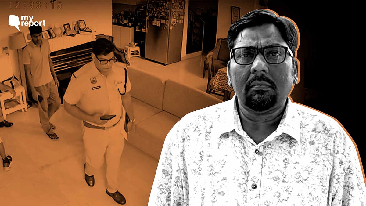<div class="paragraphs"><p>Senior journalist Ivor Soans writes about how the Haryana Police placed him under preventive detention at his Gurugram home on 10 October merely for being part of a CJP WhatsApp group.</p></div>