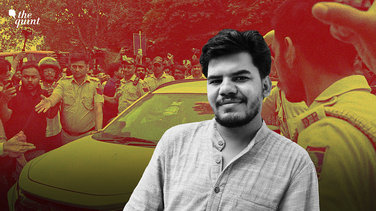 <div class="paragraphs"><p>Gaurav Pandey is the owner of the mysterious white car flagged by journalists during the protest. </p></div>