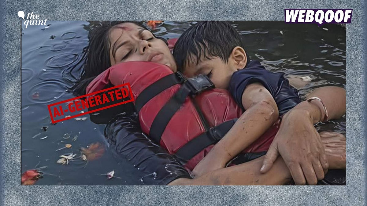 AI-Generated Image Falsely Shared as One of Victims of Jabalpur Boat Tragedy