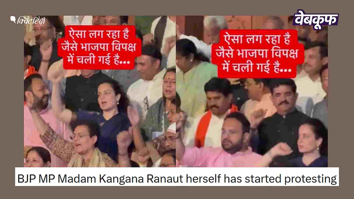 संसद के बाहर BJP नेताओं का वायरल वीडियो: क्या है इसकी सच्चाई, जानिए Vews.in पर