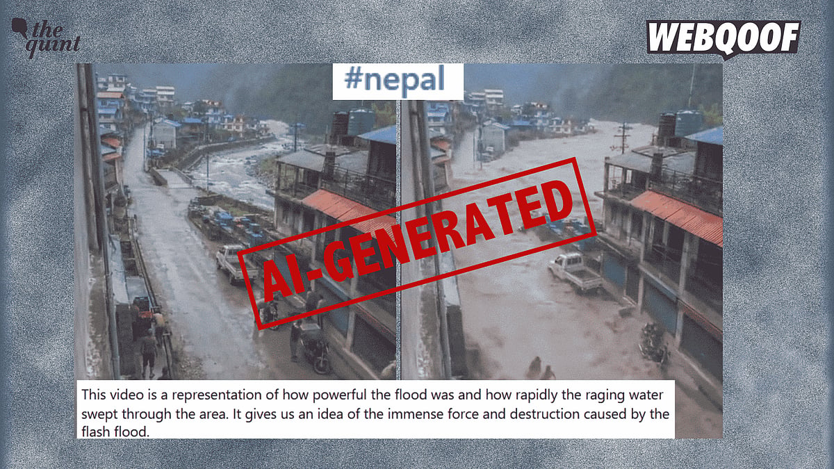 नेपाल बाढ़ के नाम पर AI-जनरेटेड वीडियो से भ्रम, सोशल मीडिया पर फैला फर्जी दावा