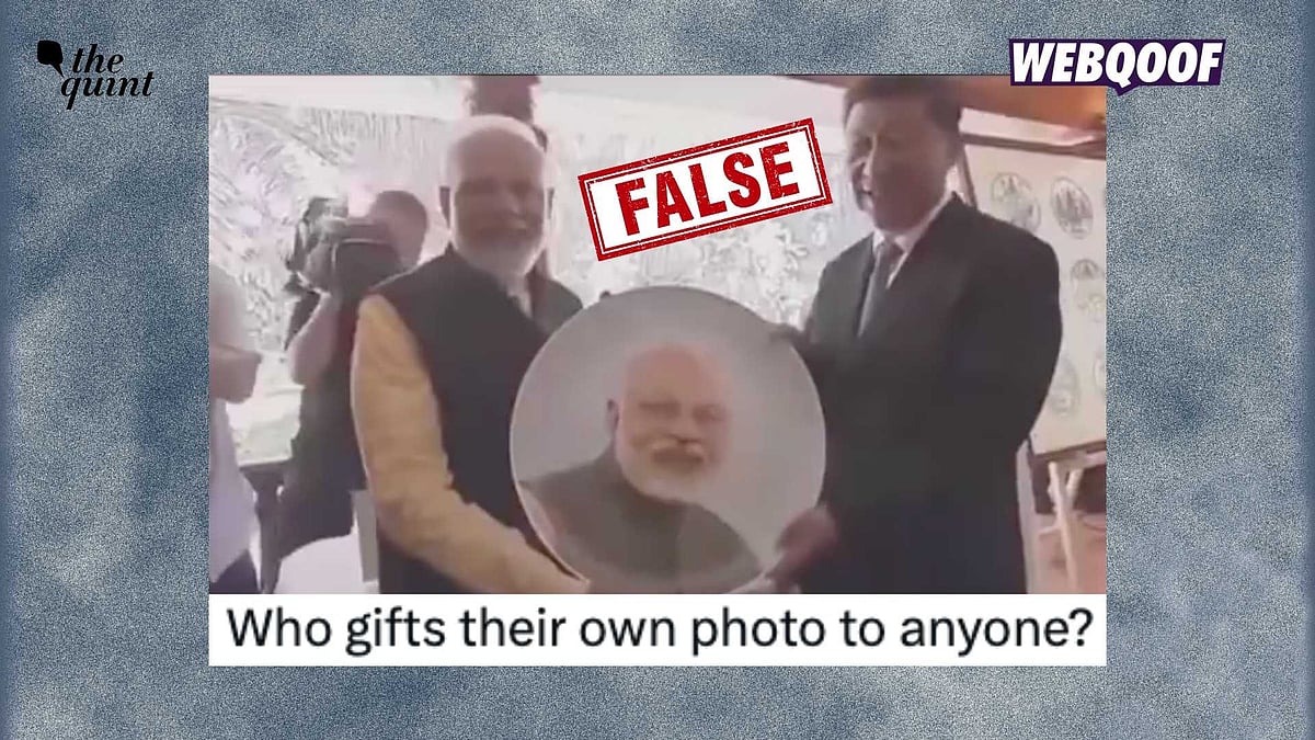 BRICS में PM मोदी ने शी जिनपिंग को अपनी तस्वीर नहीं दी, वायरल दावे का सच