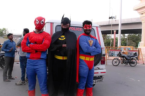 When Batman, Superman and Spiderman came to educate Chennai folks on traffic rules