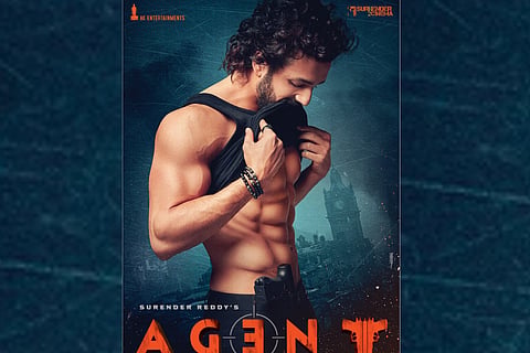 Akhil Akkineni from Agent poster