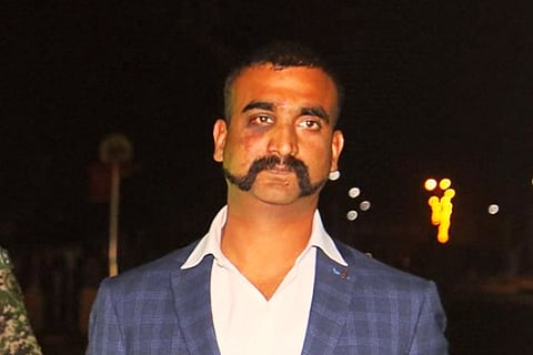 File image of Abhinandan Varthaman