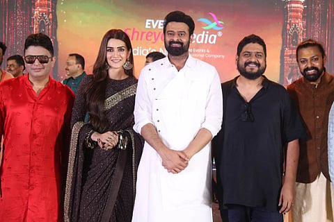 ‘Will do two films every year’: Prabhas’s promise to fans at Adipurush pre-release event